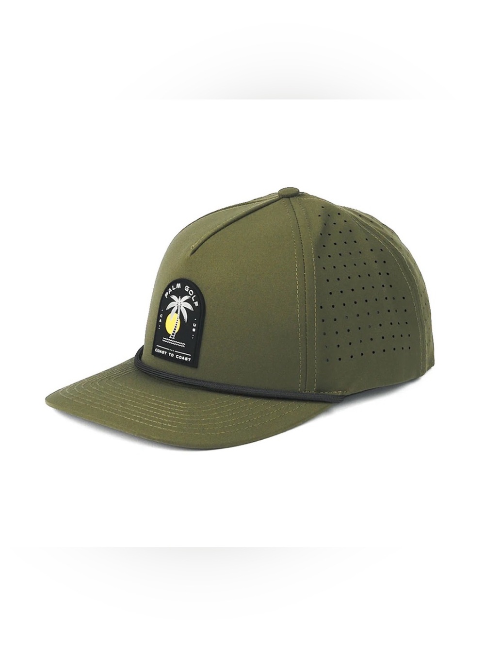Palm Golf Co Olive Snapback Hat